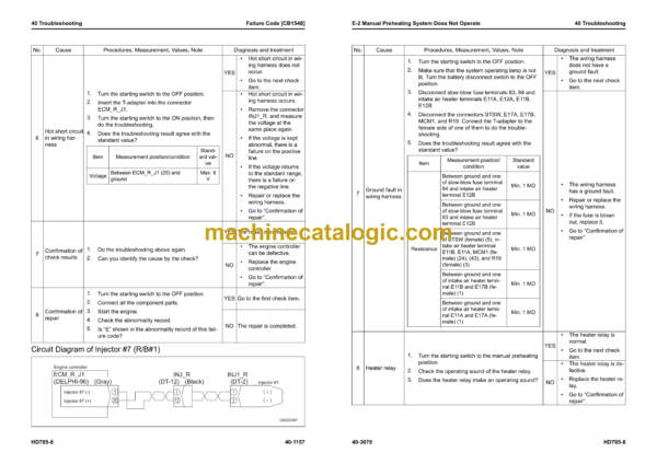 Komatsu HD785-8 Dump Truck Shop Manual (SEN06772-21) - Image 3