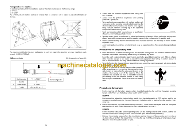 Komatsu PC950-11E0, PC950LC-11E0 Hydraulic Excavator Field Assembly Manual (GEN00268-03) - Image 4