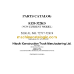 Hitachi R120-322KD Parts Catalog