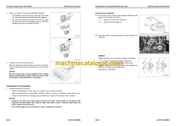 Komatsu 4D107E-5 Series Engine Shop Manual (SEN07009-00) - Image 3