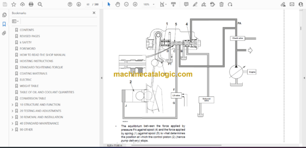 Komatsu WB97R-5E0 Backhoe Loader Shop Manual (WEBM008200) - Image 4