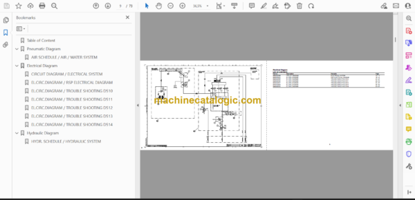 Atlas Copco SmartROC T40-11 Diagrams and Drawings Manual - Image 2