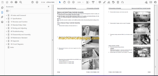 Komatsu PC360LC-11E0, PC360NLC-11E0 Hydraulic Excavator Shop Manual (UENBM00711) - Image 2