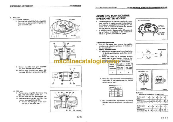 Komatsu WD420-3 Soil Compactor Shop Manual (SEBMW01100) - Image 4