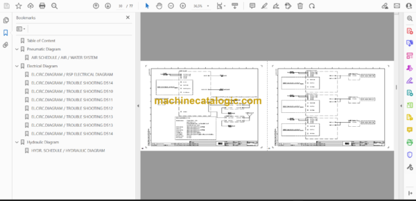 Atlas Copco SmartROC T45-10LF Diagrams and Drawings Manual - Image 3