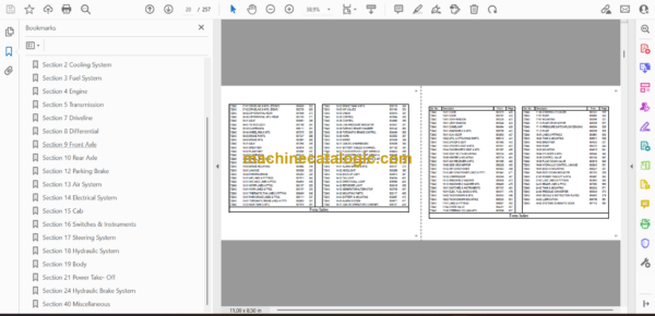 Hitachi R50-312LD Parts Catalog - Image 2