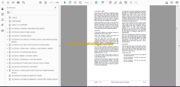 Komatsu 830E-1AC Dump Truck Shop Manual (CEBM027403) - Image 2