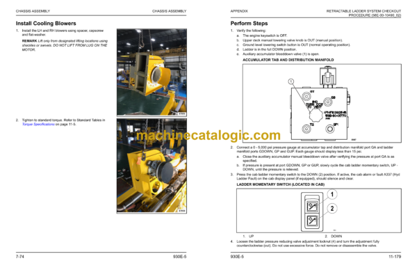 Komatsu 930E-5 Dump Truck Field Assembly Manual (CEAW011803) - Image 4