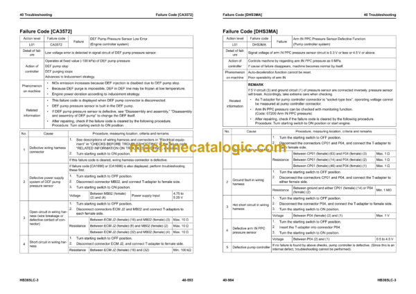 Komatsu HB365LC-3 Hydraulic Excavator Shop Manual (SEN06598-15) - Image 4