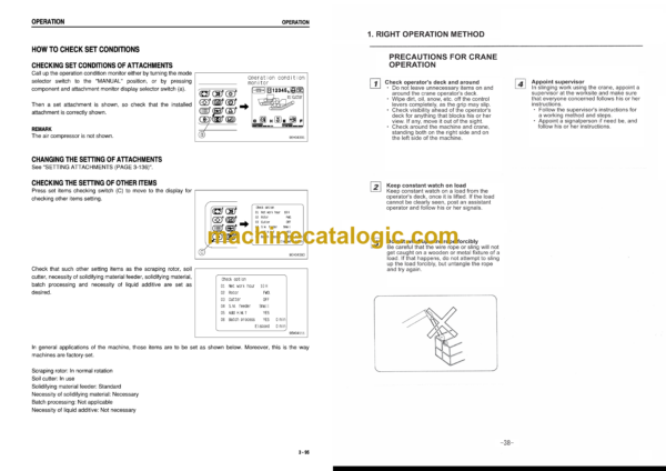Komatsu BZ210-1 Galeo Mobile Soil Recycler Operation and Maintenance Manual (SEAM048202T) - Image 3