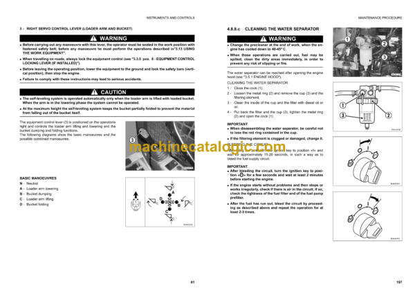 Komatsu SK815-5 Skid Steer Loader Operation and Maintenance Manual (WEAM003406) - Image 3