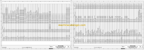Komatsu PW148-11E0, PW158-11E0, PW160-11E0 Wiring Diagrams Manual (20E-06-70000) - Image 4