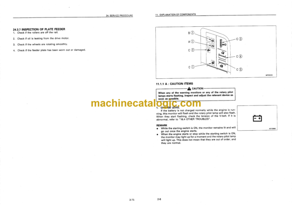 Komatsu BR100J-1, BR100R-1 Mobile Crusher Operation and Maintenance Manual (SEAM012200) - Image 4