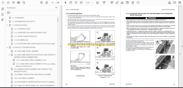 Komatsu SK815-5 Turbo Skid Steer Loader Operation and Maintenance Manual (WEAM010500) - Image 2