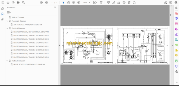 Atlas Copco SmartROC T45-10SF Tier 3 Diagrams and Drawings Manual - Image 2