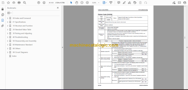 Komatsu HD325-8, HD405-8 Dump Truck Shop Manual (SEN06618-19) - Image 2