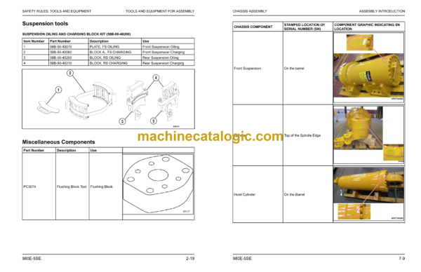 Komatsu 980E-5SE Dump Truck Field Assembly Manual (CEAW013605) - Image 4
