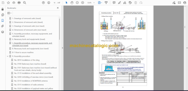 Komatsu HM400-5 Articulated Dump Truck Field Assembly Manual (GEN00163-11) - Image 2