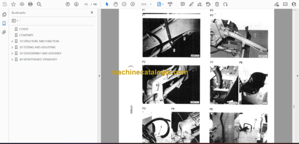 Komatsu PW05-1 Wheeled Excavator Shop Manual (SEBM020L0101) - Image 2