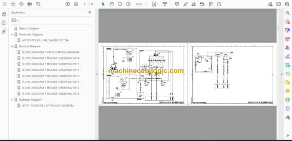 Atlas Copco SmartROC T45-11SF Tier 4 Final Diagrams and Drawings Manual - Image 2