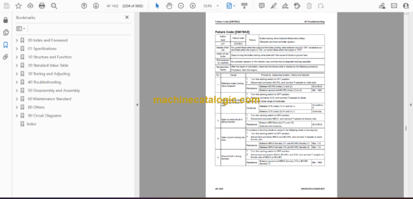 Komatsu HD325-8E0, HD405-8E0 Dump Truck Shop Manual (SEN06745-13) - Image 2