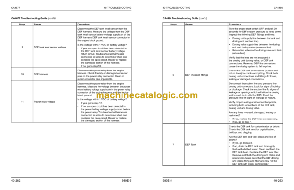 Komatsu 980E-5 Dump Truck Shop Manual (CEBM037304) - Image 3