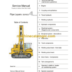 Liebherr PR4 Litronic Crawler Tractor Service Manual [PR4_724-764_01-19]