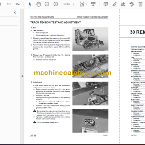 Komatsu CK35-1 Crawler Skid Steer Loader Shop Manual (WEBM007100)
