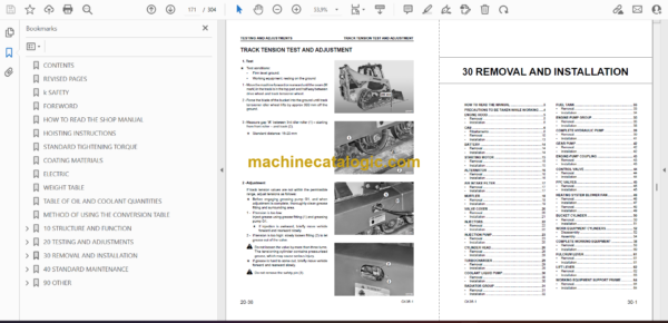 Komatsu CK35-1 Crawler Skid Steer Loader Shop Manual (WEBM007100) - Image 2