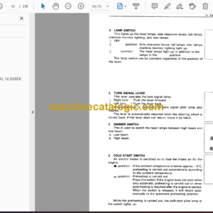 Komatsu HS150S-11 Slag Pot Carrier Operation and Maintenance Manual (SEAMW01600)