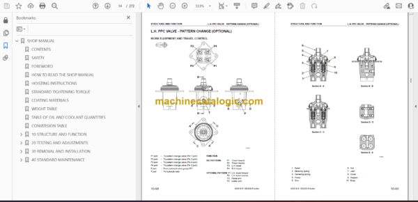 Komatsu SK815-5, SK820-5 Turbo Skid Steer Loader Shop Manual (WEBM005001) - Image 2