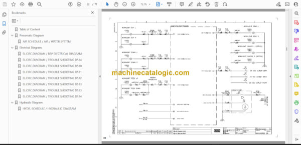 Atlas Copco Boomer 282 Diagrams and Drawings Manual - Image 2