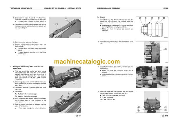 Komatsu PW95-1 Hydraulic Excavator Shop Manual (WEBMPW9500) - Image 2