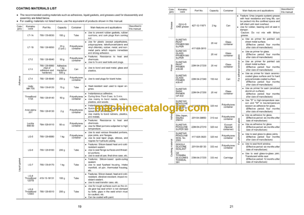 Komatsu D155AXi-8 Bulldozer Field Assembly Manual (GEN00135-05) - Image 4