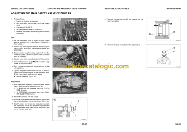 Komatsu PW95-1 Hydraulic Excavator Shop Manual (WEBMPW9500) - Image 4