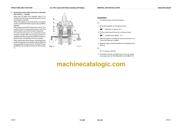 Komatsu CK30-1 Crawler Skid Steer Loader Shop Manual (WEBM006500) - Image 4