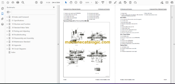 Komatsu PC240LC-11E0, PC240NLC-11E0 Hydraulic Excavator Shop Manual (UENBM00474) - Image 2