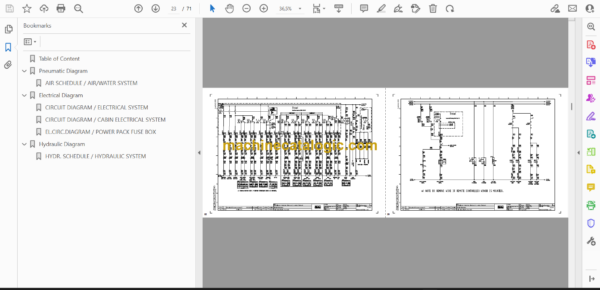 Atlas Copco Roc D65S Diagrams and Drawings Manual - Image 2