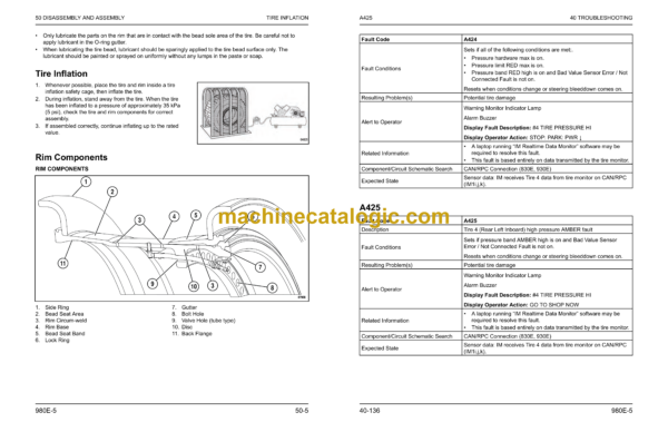 Komatsu 980E-5 Dump Truck Shop Manual (CEBM033011) - Image 2