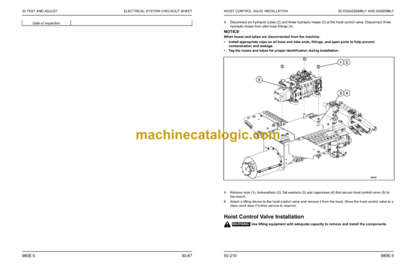 Komatsu 980E-5 Dump Truck Shop Manual (CEBM033011) - Image 3