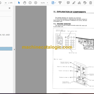 Komatsu BR350JG-1 Mobile Crusher Operation and Maintenance Manual (SEAM020105T)