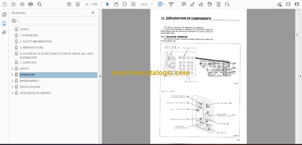 Komatsu BR350JG-1 Mobile Crusher Operation and Maintenance Manual (SEAM020105T) - Image 2
