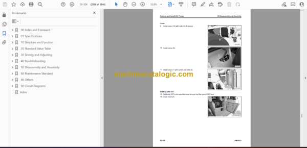 Komatsu HM300-5 Articulated Dump Truck Shop Manual (SEN06511-27) - Image 2