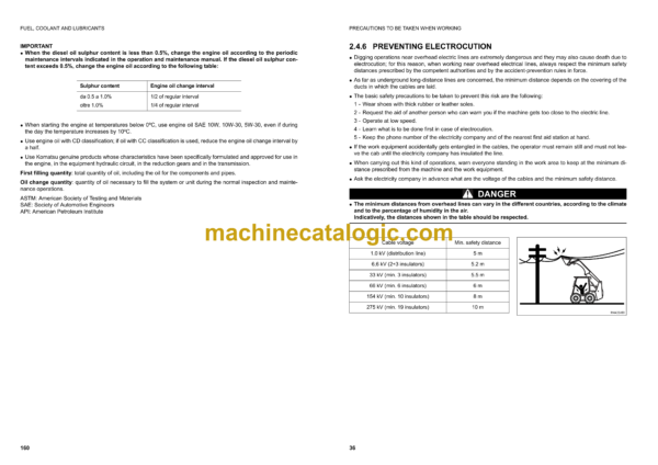 Komatsu SK815-5 Skid Steer Loader Operation and Maintenance Manual (WEAM003403) - Image 4