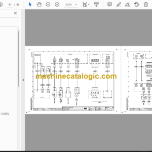 Atlas Copco Diamec PHC8 Diagrams and Drawings Manual