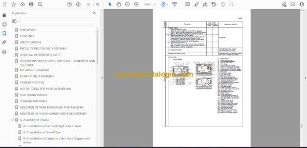 Komatsu PC700LC-11, PC700LC-11E0 Dump Truck Field Assembly Manual (GEN00261-01) - Image 2