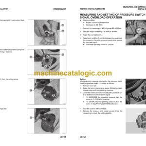 Komatsu PW110R-1 Hydraulic Excavator Shop Manual (WEBM000802)