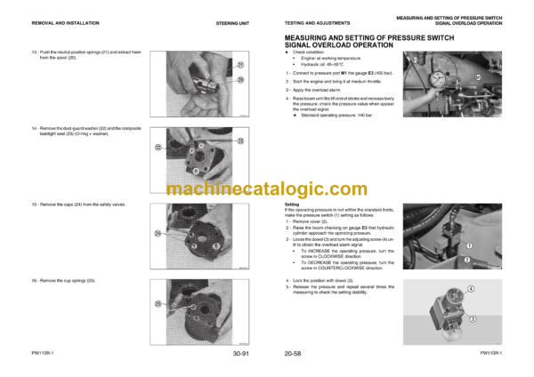 Komatsu PW110R-1 Hydraulic Excavator Shop Manual (WEBM000802) - Image 2