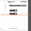 Hitachi 4HK1 & 6HK1 – Motorhandbuch (Deutsch, PDF)