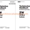 Hitachi ZW310-6 Radlader – Technisches Handbuch (Funktionsprinzip & Fehlersuche, Deutsch, PDF)